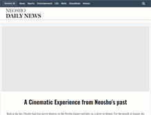 Tablet Screenshot of neoshodailynews.com